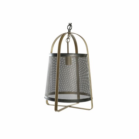 Suspension DKD Home Decor Gris Doré Métal (31 x 31 x 52 cm)