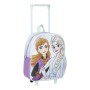 Mochila Escolar con Ruedas Frozen