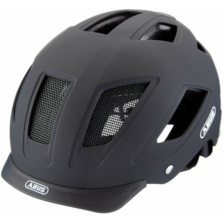 Casco de Ciclismo para Adultos ABUS HYBAN 2.0 Negro Talla XL Unisex Luz LED (Reacondicionado B)