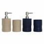 Ensemble de Bain DKD Home Decor ABS Grès (2 pcs)