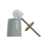 Brosse de salle de wc DKD Home Decor Bambou Dolomite (2 pcs) (12 x 12 x 38.5 cm)