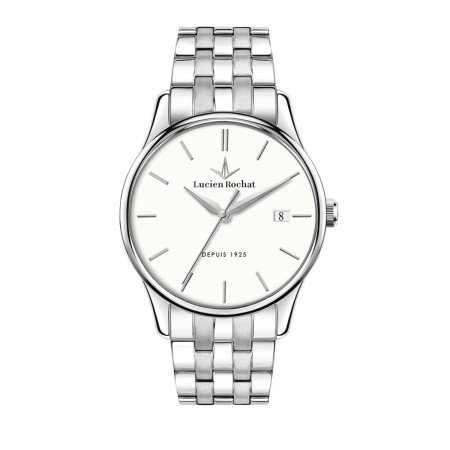 Reloj Hombre Lucien Rochat R0453115001 Blanco Plateado