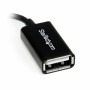 Câble USB vers Micro USB Startech UUSBOTGRA      Noir