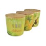 Boîte DKD Home Decor Bambou Tropical (3 pcs) (10.5 x 10.5 x 10.5 cm)