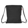 Bolsa Mochila con Cuerdas Safta Black 35 x 40 x 1 cm