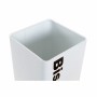 Boîte DKD Home Decor Biscuit Métal Bambou (13.8 x 13.8 x 16.5 cm)