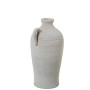 Vase Alexandra House Living Blanc Céramique 21 x 40 x 21 cm
