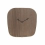 Horloge Murale DKD Home Decor Marron Bois Métal Doré (39 x 3.5 x 38 cm)