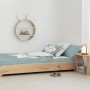 Couette Kids&Cotton Nadir Bleu 90 x 200 cm 90 x 1 x 200 cm