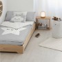 Couette Kids&Cotton Nadir Gris 90 x 200 cm 90 x 1 x 200 cm