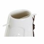 Vase DKD Home Decor Blanc Grès Moderne (12 x 9.5 x 22 cm)