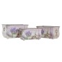 Cache-pot DKD Home Decor Métal Lila (3 pcs)