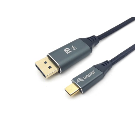 Cable USB A a USB-C Equip 8K/60Hz Gris 1 m