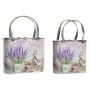 Cache-pot DKD Home Decor Métal Lila (2 pcs)