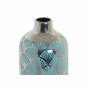 Vase DKD Home Decor Porcelaine Turquoise Oriental (15 x 15 x 33.5 cm)