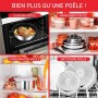 Batterie de Cuisine Tefal L897DS04 Noir Aluminium