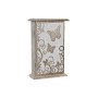 Armoire à clés DKD Home Decor Marron Blanc Bois de manguier (18 x 7.5 x 28 cm)