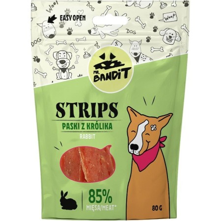 Snack para Perros VETEXPERT BANDIT STRIPS 80 g