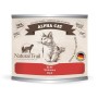 Aliments pour chat NATURAL TRAIL Alpha Cat Beef Viande de bœuf 200 g