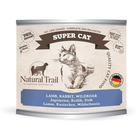 Comida para gato NATURAL TRAIL Super Cat 200 g