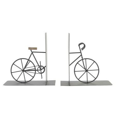 porte-livre DKD Home Decor Bicyclette Fer (2 pcs) (20 x 12 x 20 cm)