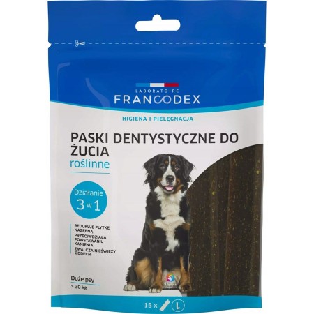 Snack pour chiens Francodex Dental Strips L 502,5 g