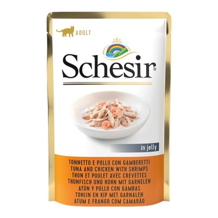 Aliments pour chat Agras Pet Foods SCHESIR Poisson 85 g