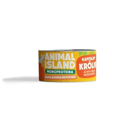 Aliments pour chat ANIMAL ISLAND Monoprotein Rabbit 100 g