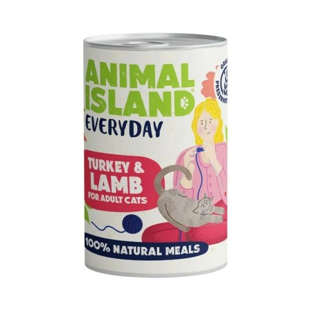 Comida para gato ANIMAL ISLAND Turkey 400 g