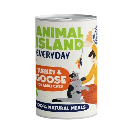 Aliments pour chat ANIMAL ISLAND Turkey 400 g