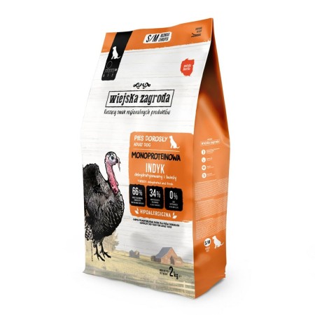 Pienso WIEJSKA ZAGRODA Monoprotein Turkey Pavo 2 Kg