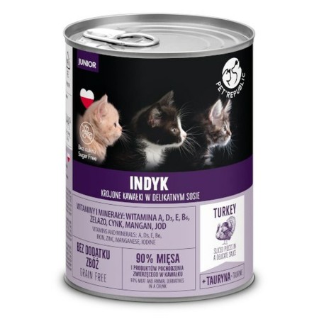 Aliments pour chat PETREPUBLIC Turkey 400 g