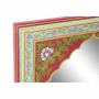 Miroir mural DKD Home Decor Rouge Bois MDF (40.5 x 1.5 x 56 cm)