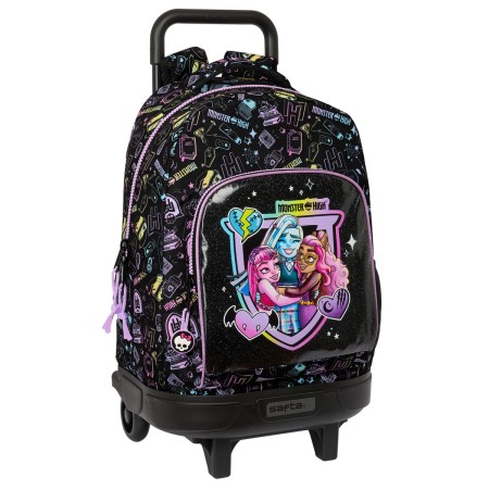 Mochila Escolar con Ruedas Monster High Monster High (Reacondicionado B)