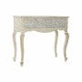 Console DKD Home Decor Blanc Bois de manguier (91 x 42 x 81 cm)