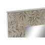 Miroir mural DKD Home Decor Blanc Verre Bois de manguier Bois MDF (44 x 3 x 150 cm)