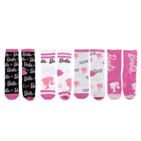 Chaussettes Barbie 4 paires