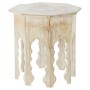 Table d'appoint DKD Home Decor Marron Bois de manguier (49 x 49 x 53.5 cm)