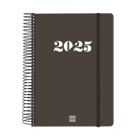 Agenda Finocam Negro A5 15,5 x 21,2 cm 2025