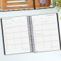 Agenda Finocam Negro A5 15,5 x 21,2 cm 2025