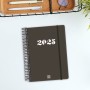 Agenda Finocam Negro A5 15,5 x 21,2 cm 2025