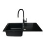 Fregadero de Un Seno Maidsinks 070 242 101LC Negro