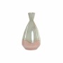 Vase DKD Home Decor Céramique Rose Vert Bicolore Moderne (16 x 16 x 28 cm)