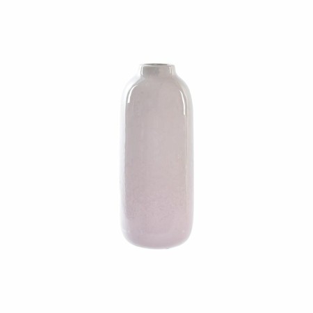 Vase DKD Home Decor Céramique Rose Moderne (13 x 13 x 32 cm)