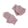 Bonnet et gants Stitch Violet