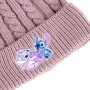 Bonnet et gants Stitch Violet