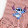 Gorro y Bufanda Stitch Rosa