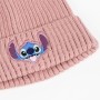 Gorro y Bufanda Stitch Rosa