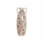 Vase DKD Home Decor Céramique Rose Blanc Shabby Chic (13 x 13 x 35 cm)