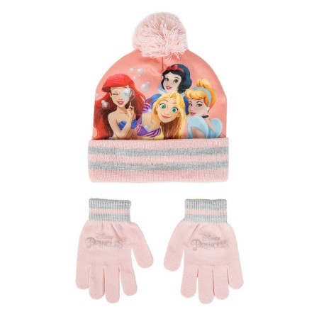 Bonnet et gants Disney Princess Rose